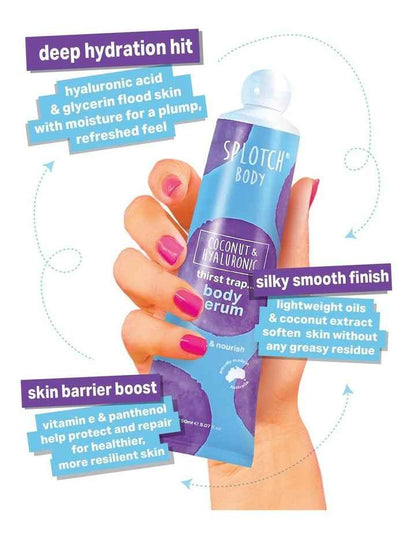 Coconut & Hyaluronic Thirst Trap Body Serum 150ml