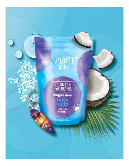 Coconut & Hyaluronic Magnesium Bath Salts 950g