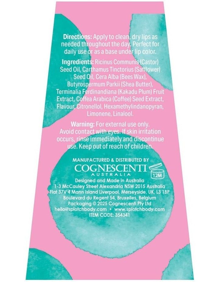 Kakadu Plum & Caffeine Flawless Lip Balm 15g