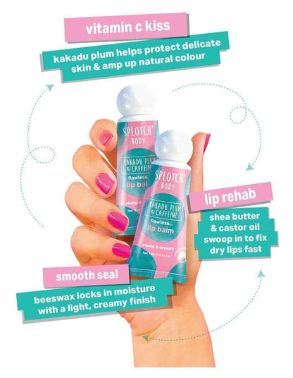 Kakadu Plum & Caffeine Flawless Lip Balm 15g