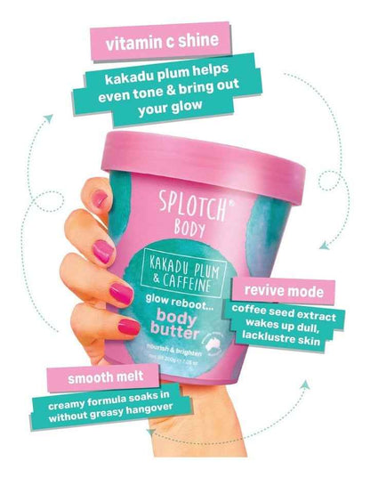 Kakadu Plum And Caffeine Glow Reboot Body Butter 200g