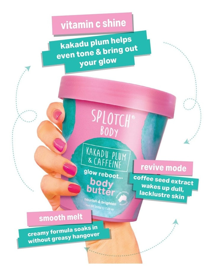 Kakadu Plum And Caffeine Glow Reboot Body Butter 200g