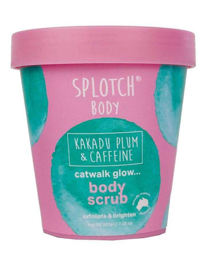 Kakadu Plum And Caffeine Catwalk Glow Body Scrub 200g