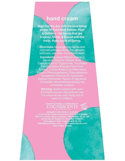 Kakadu Plum And Caffeine High Five Hand Cream 100ml