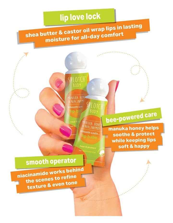 Manuka Honey And Niacinamide Smooth Smile Lip Balm 15g
