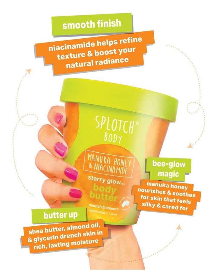 Manuka Honey And Niacinamide Starry Glow Body Butter 200g