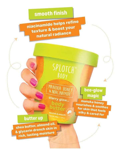 Manuka Honey And Niacinamide Starry Glow Body Butter 200g