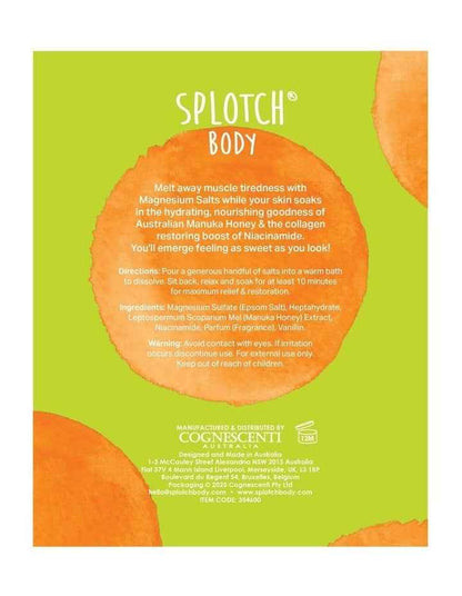 Manuka Honey And Niacinamide Magnesium Bath Salts 950g