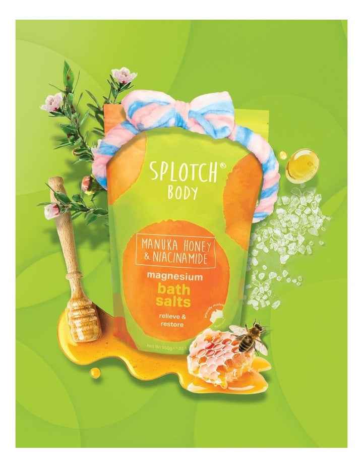 Manuka Honey And Niacinamide Magnesium Bath Salts 950g