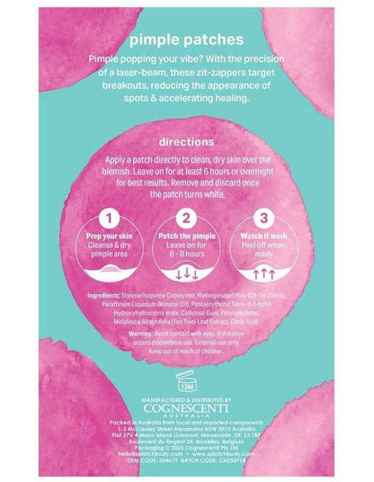 Lilly Pilly Tea Tree And Aha Patch It Up Pimple Patches