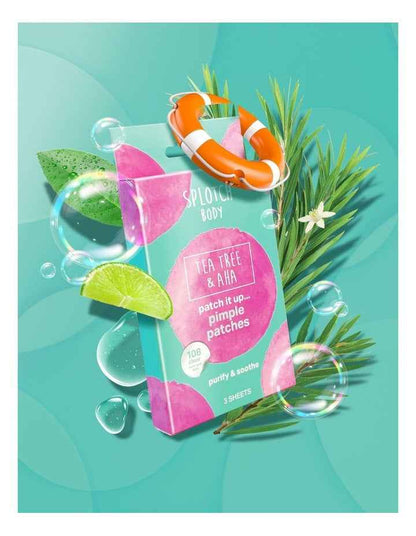 Lilly Pilly Tea Tree And Aha Patch It Up Pimple Patches