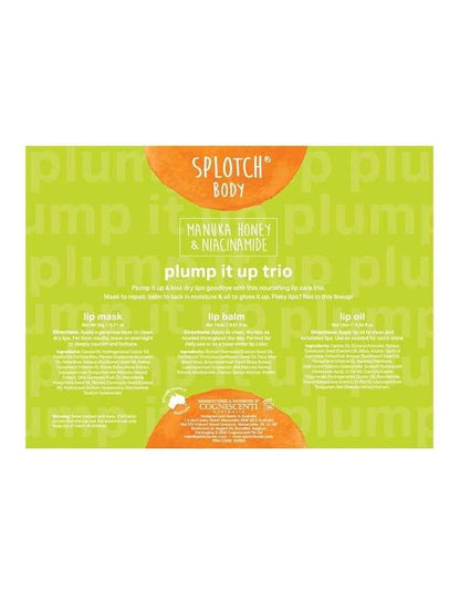 Manuka Honey And Niacinamide Plump it Up Lip Care Trio