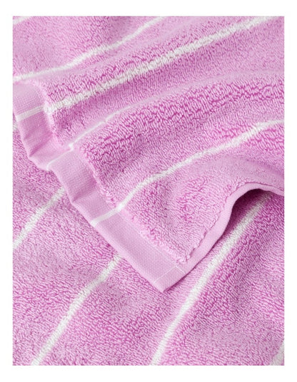 Pinstripe Towel Range in Candy