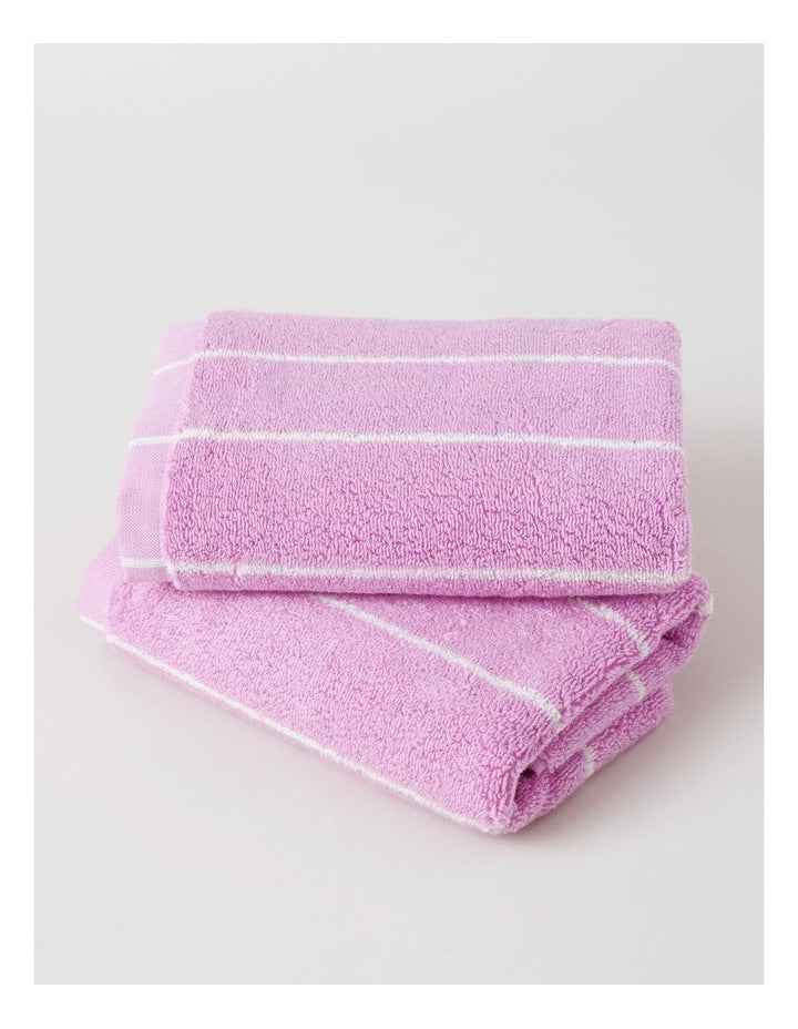 Pinstripe Towel Range in Candy