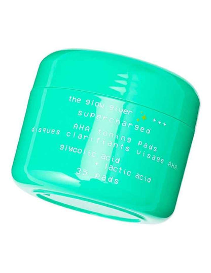 Glow Giver Supercharged AHA Toner Pads