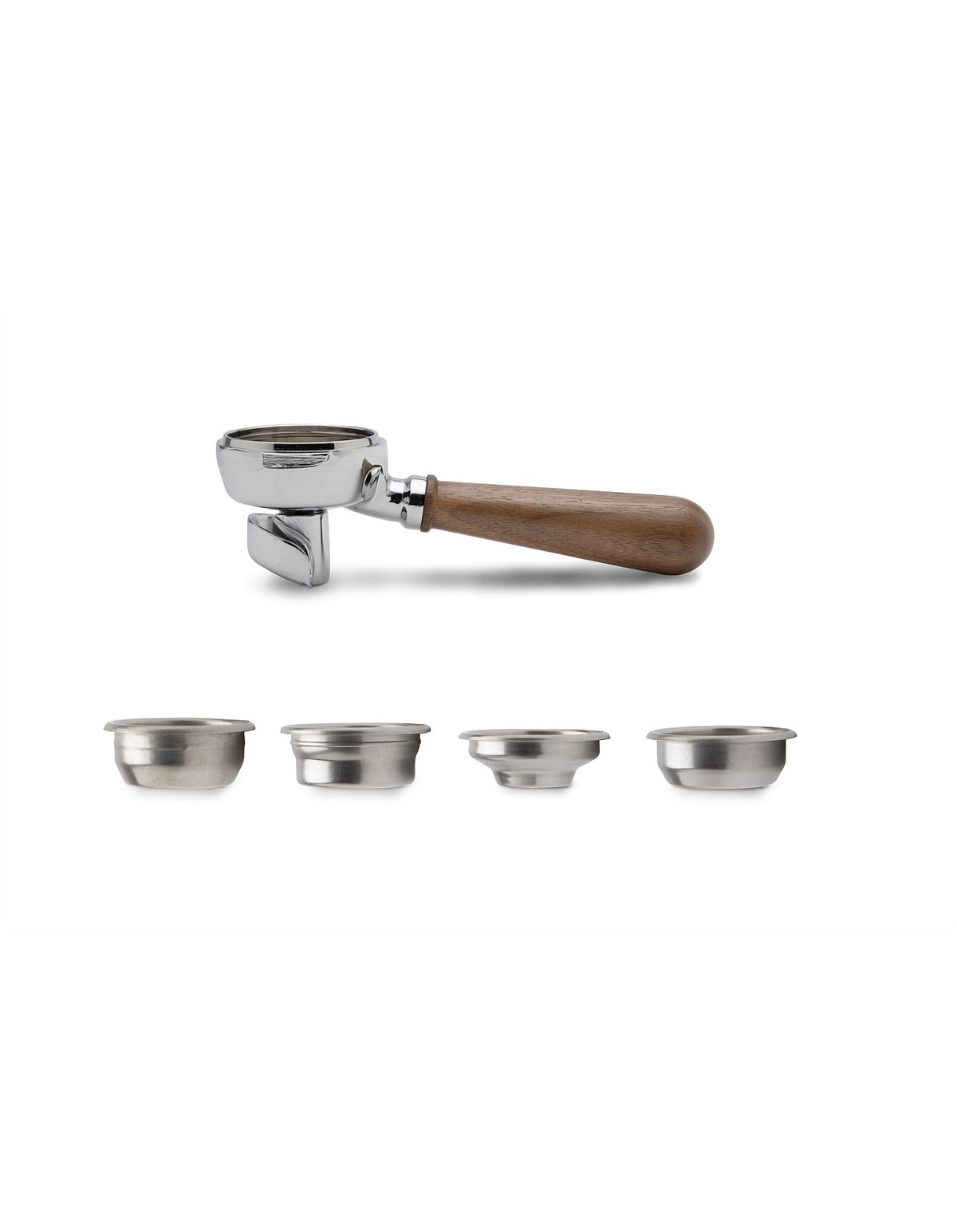 58 Portafilter Set with Wooden Handle