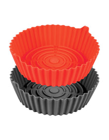 Airfryer Round Silicone Insert - Set of 2