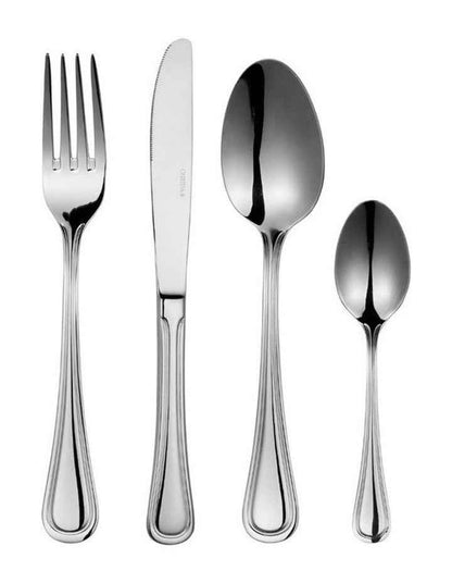 Barcelona Cutlery Set 16 Piece in Silver