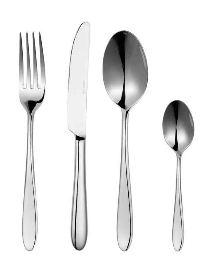 Mascagni II Cutlery Set 24 Piece in Stainless Steel