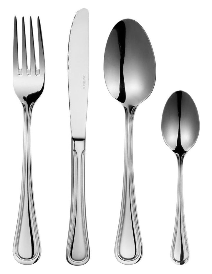 Voss Cutlery Set 24 Piece in Stainless Steel