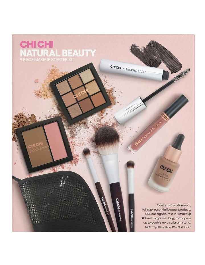 Natural Beauty Starter Kit 9 Piece