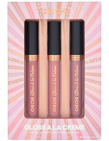 A La Creme Trio Lip Gloss
