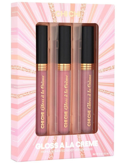 A La Creme Trio Lip Gloss