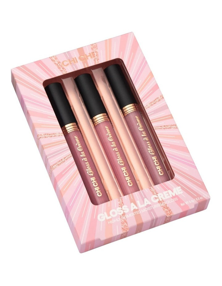 A La Creme Trio Lip Gloss