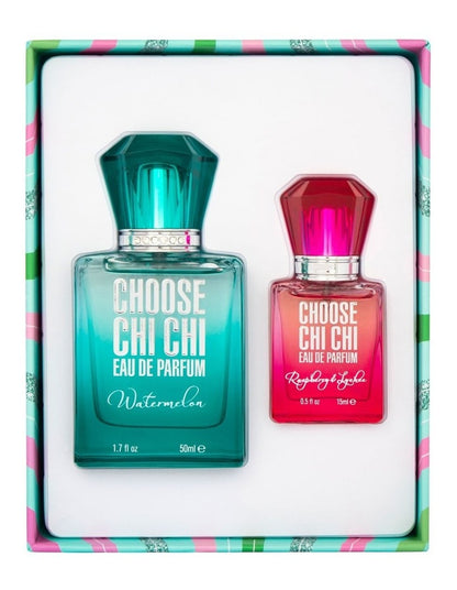 Double the Fun Watermelon & Raspberry Lychee Eau De Parfum Set