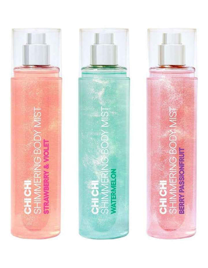 Shimmering Eau De Toilette Body Mist Trio