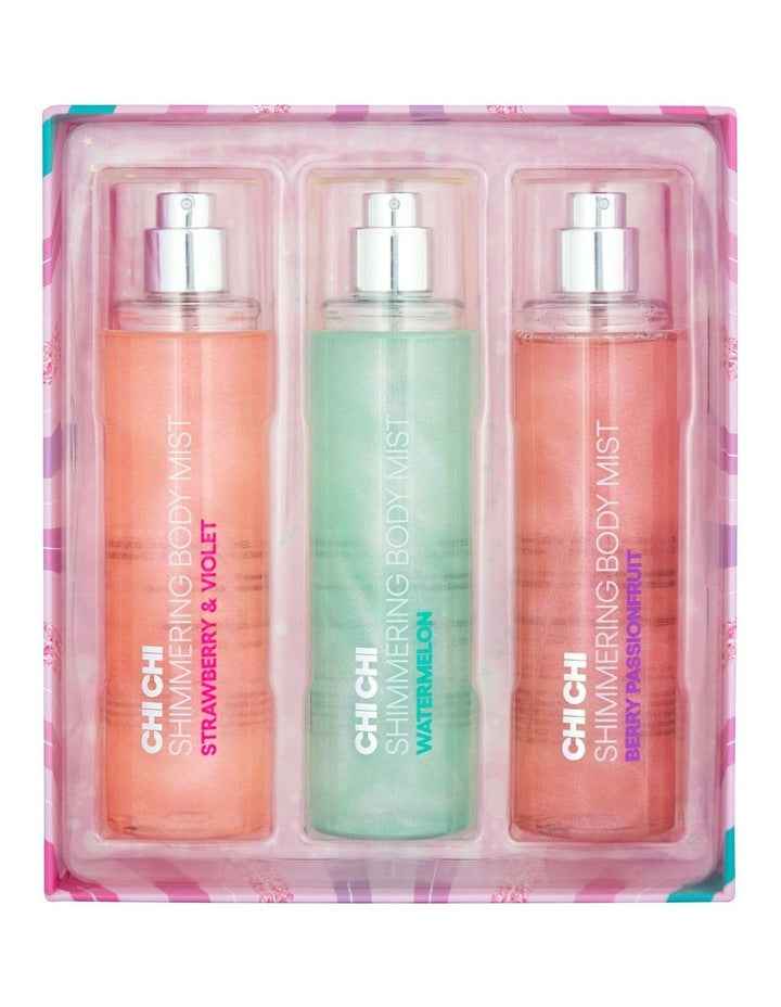 Shimmering Eau De Toilette Body Mist Trio