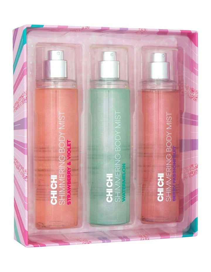 Shimmering Eau De Toilette Body Mist Trio