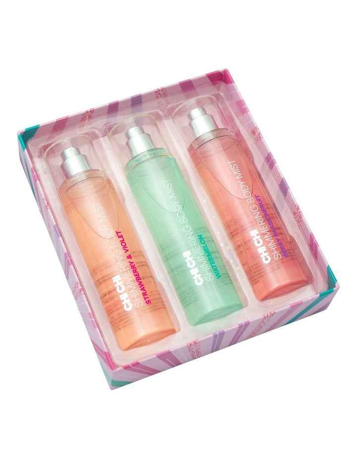Shimmering Eau De Toilette Body Mist Trio