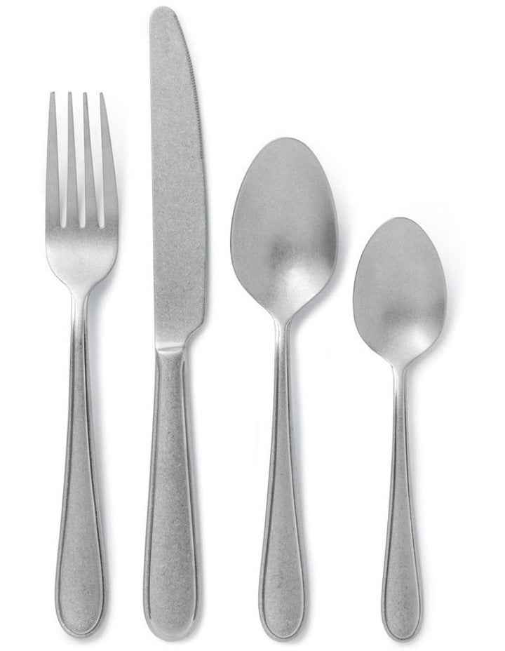 Big Love Classic Cutlery Set 16 Pieces in Silver