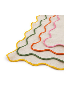 Big Love Neat Napkins Set Of 4 in Cream