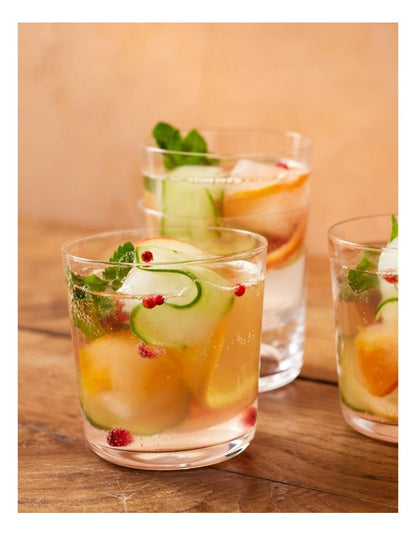 Big Love Top Tumbler Set Of 4 in Clear