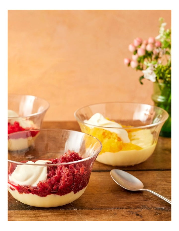 Big Love Dreamy Dessert Dishes Set of 4 in Clear