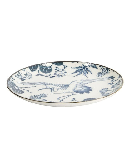 Flora Japonica Plate 16cm in Crane