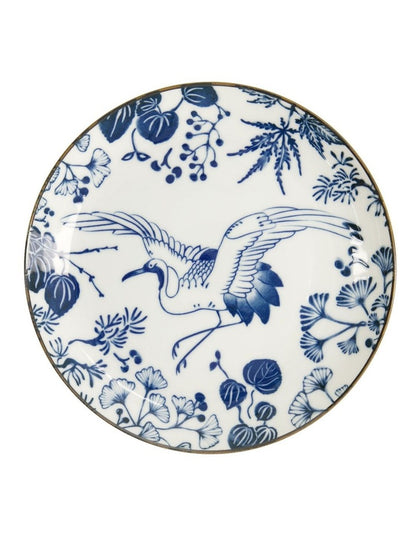 Flora Japonica Plate 20cm in Blue