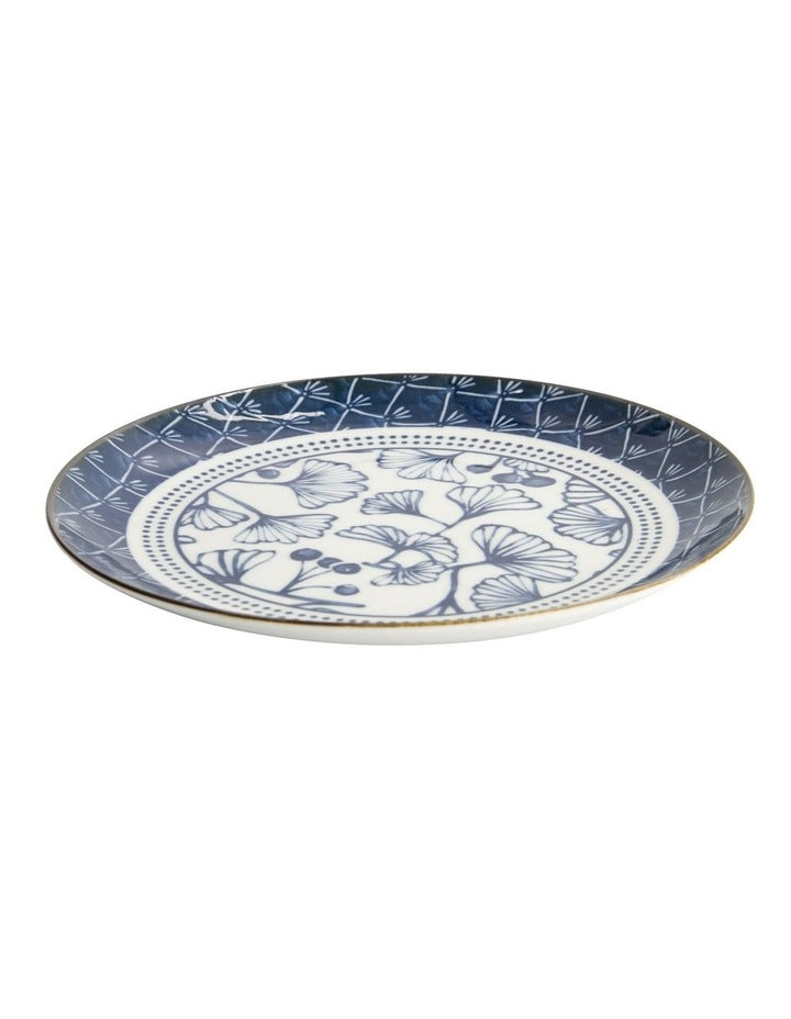 Flora Japonica Plate 20cm in Blue