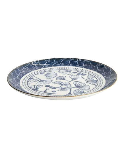 Flora Japonica Plate 20cm in Blue
