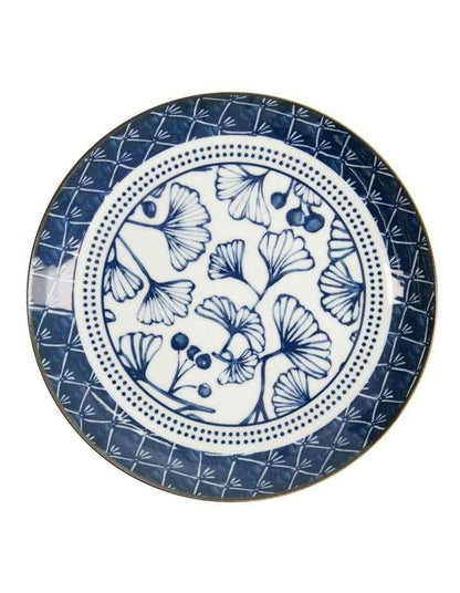 Flora Japonica Plate 20cm in Blue