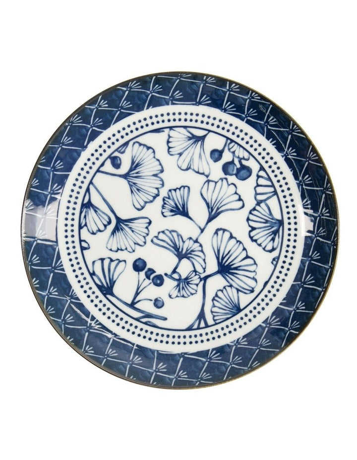 Flora Japonica Plate 20cm in Blue
