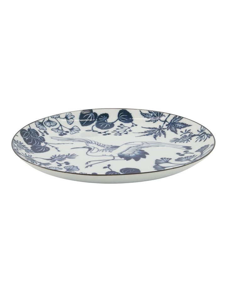 Flora Japonica Plate 25cm in Blue