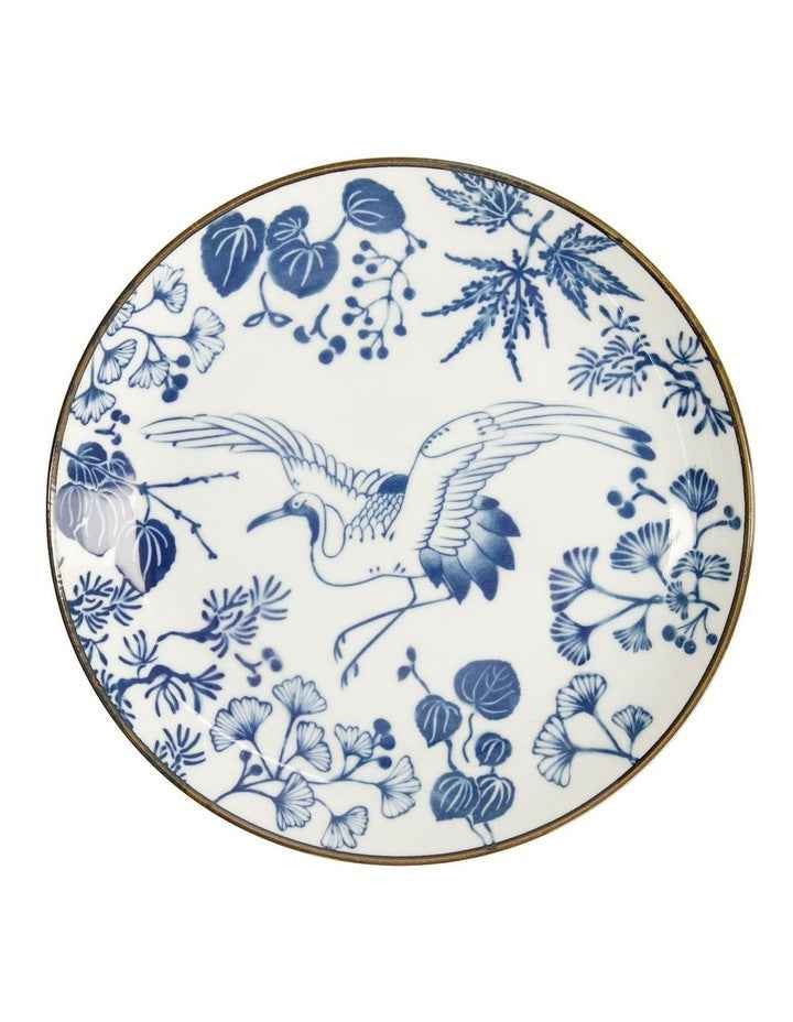 Flora Japonica Plate 25cm in Blue