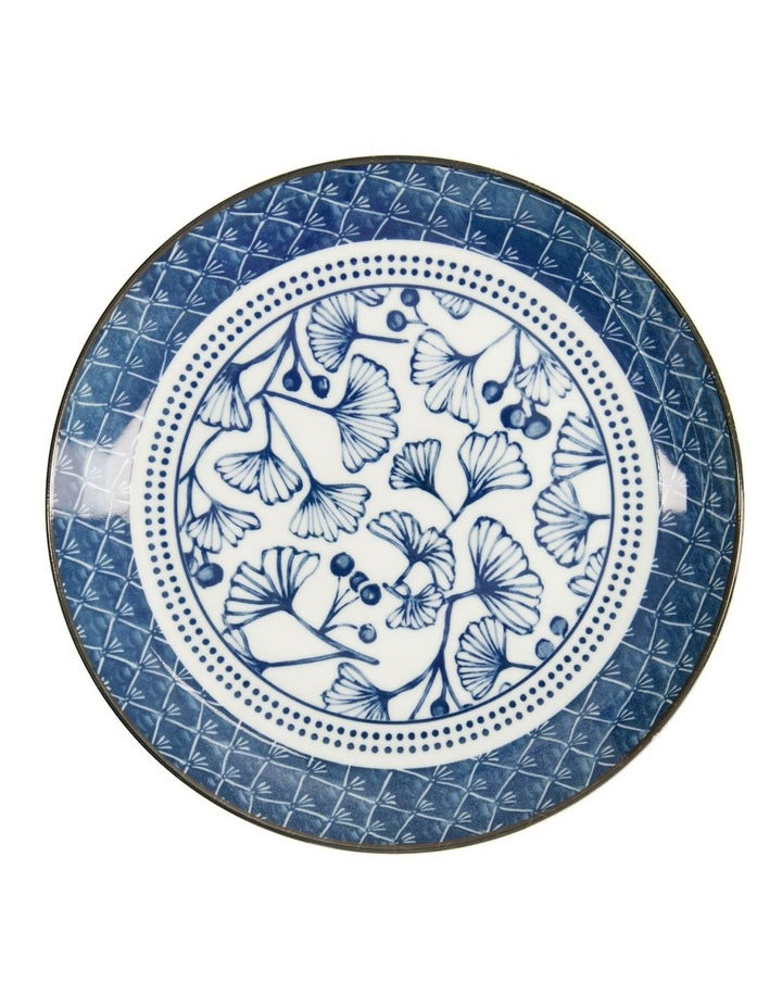 Flora Japonica Plate 25cm in Blue