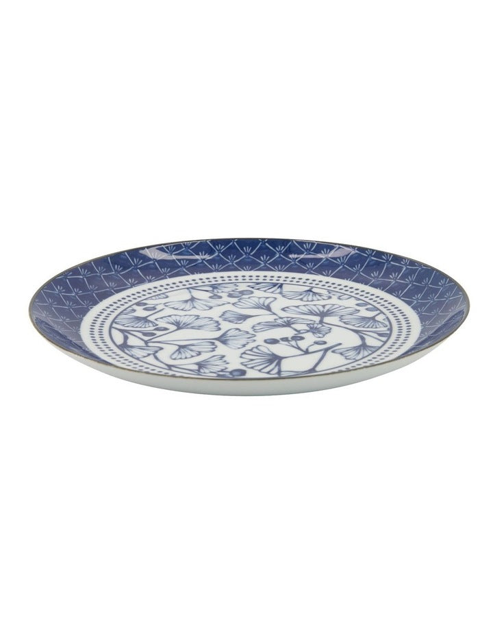 Flora Japonica Plate 25cm in Blue
