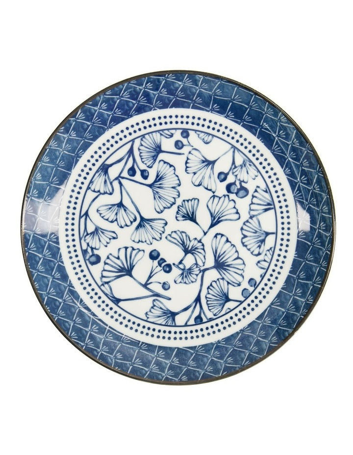 Flora Japonica Plate 25cm in Blue