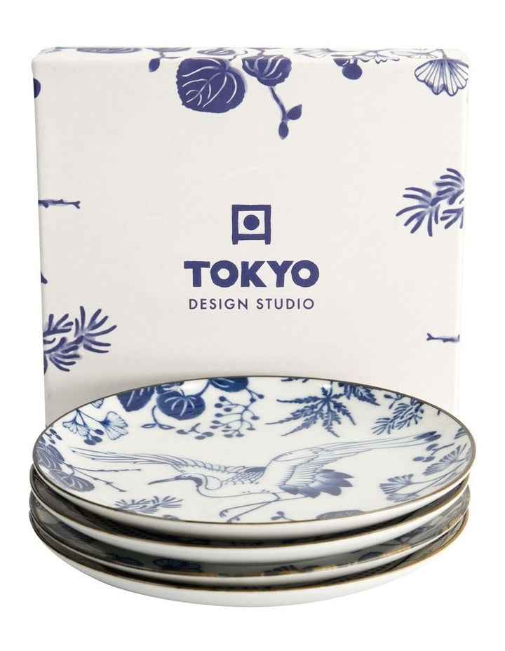 Flora Japonica Mixed Plate Giftset 4 Piece 16cm in Multi