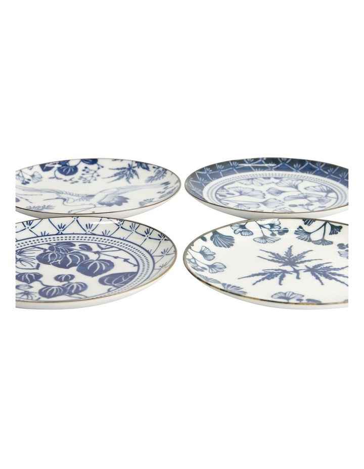 Flora Japonica Mixed Plate Giftset 4 Piece 16cm in Multi